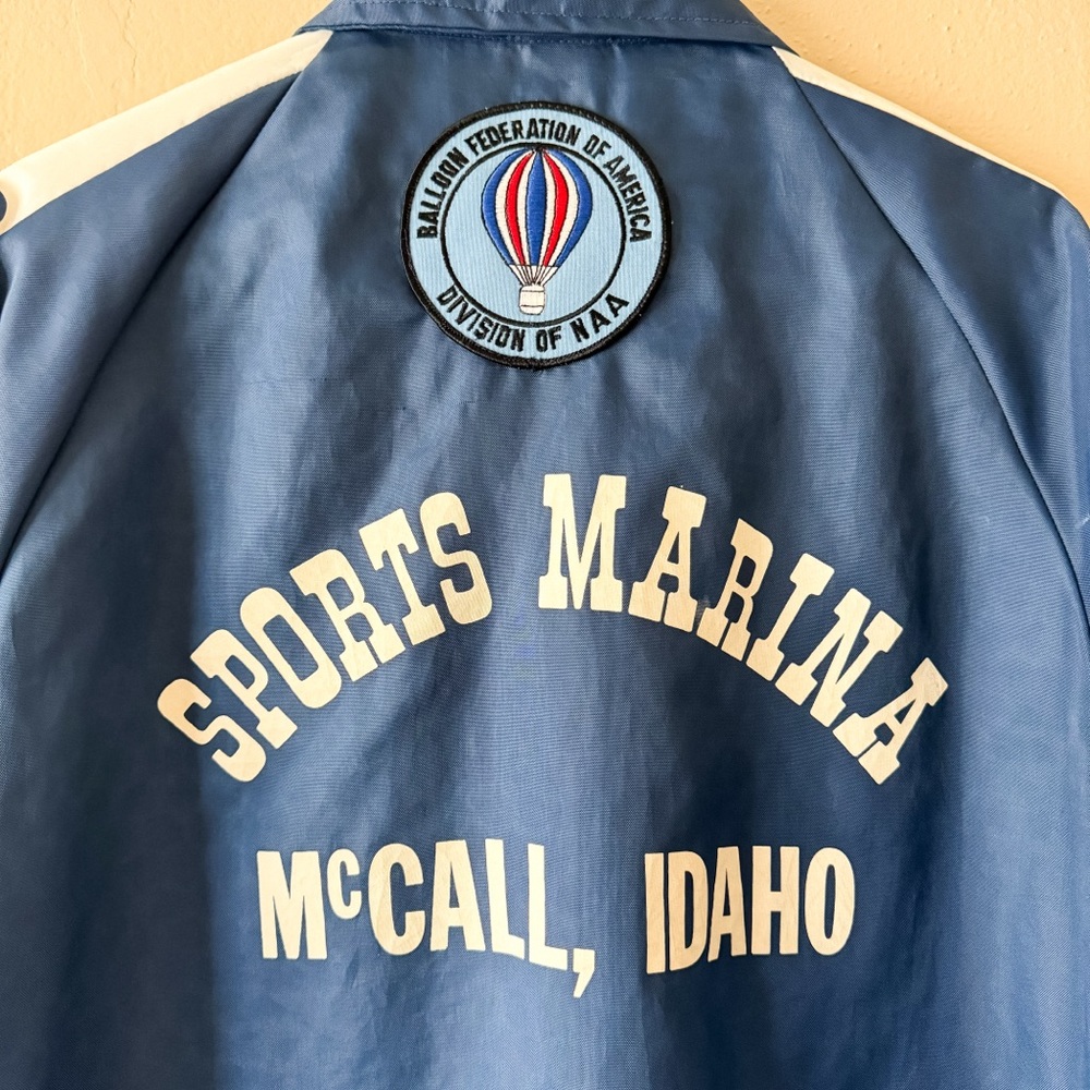 Vintage King Jack Windbreaker Patch Jacket - image 6